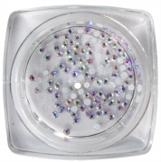 Nail Art Rhinestones Iridescent Size 3 (100)