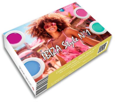 Set Colour Gel "IBIZA Style N° 1"- 4 x 5g