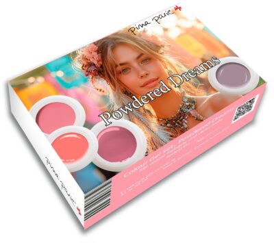 "Powdered- Dreams" Colour Gel Set - Content: 4 x 5g